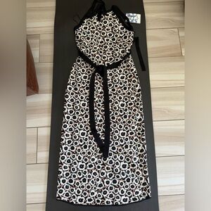 NWT Diane Von Furstenberg x Target Halter
Tie Neck Knit Midi Dress